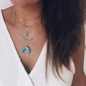 collares turquesa
