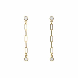 pendientes lexie oro
