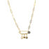 collar imperdible estrella corazon ojo turco eslabones baño oro